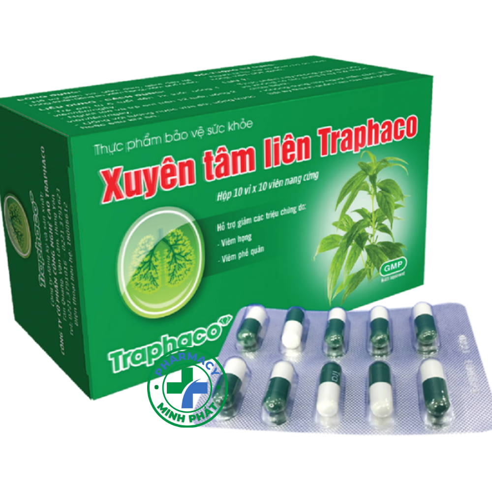 Xuyên Tâm Liên Traphaco - Hỗ Trợ Giảm Ho